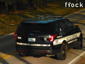 Example of vehicle image captured with ALPR camera
